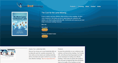 Desktop Screenshot of leadgreatmeetings.com